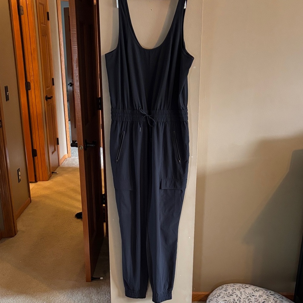 Athleta black jumpsuit